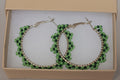 Slytherin Hoop Earrings