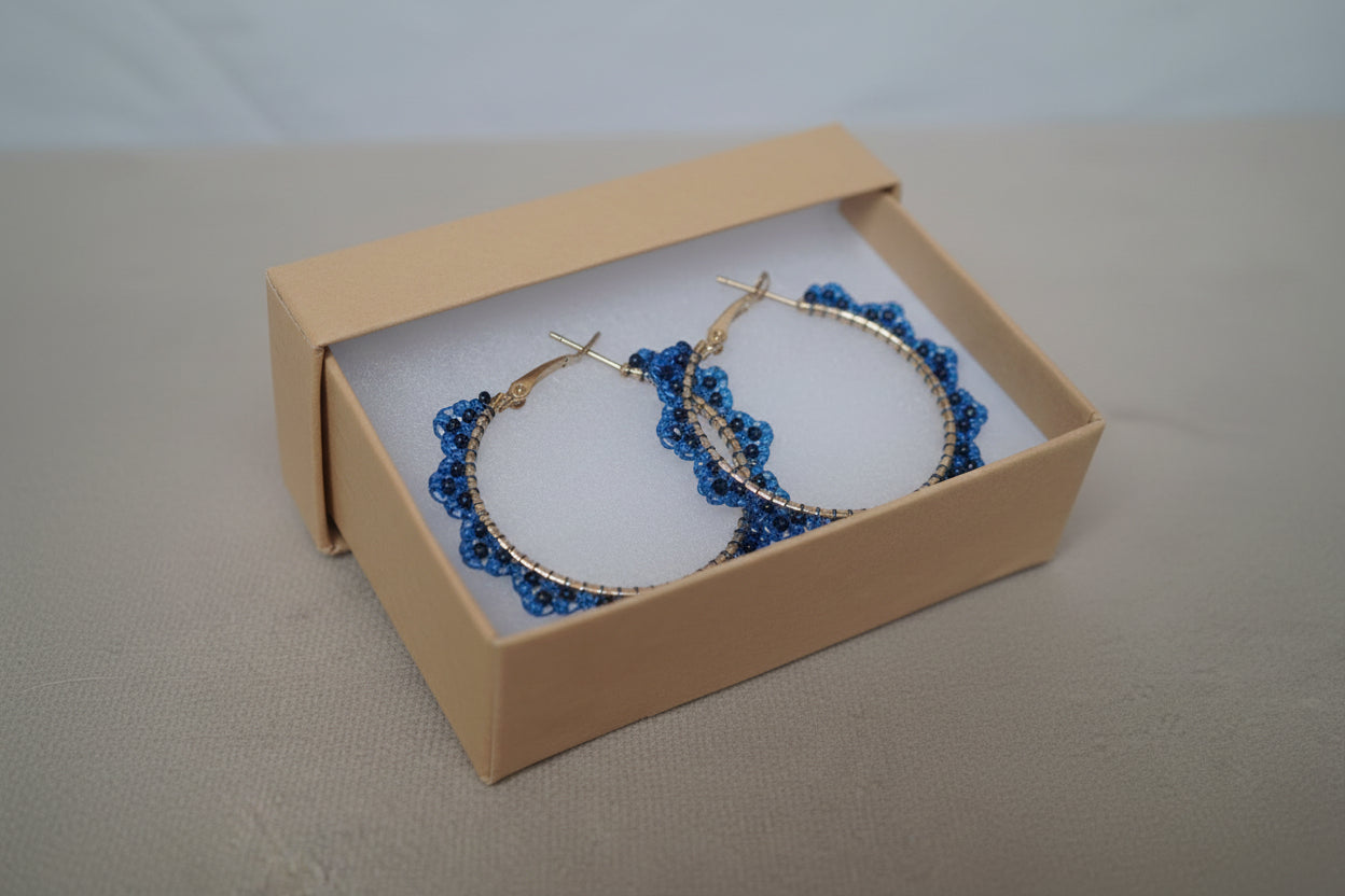 Ravenclaw Hoop Earrings